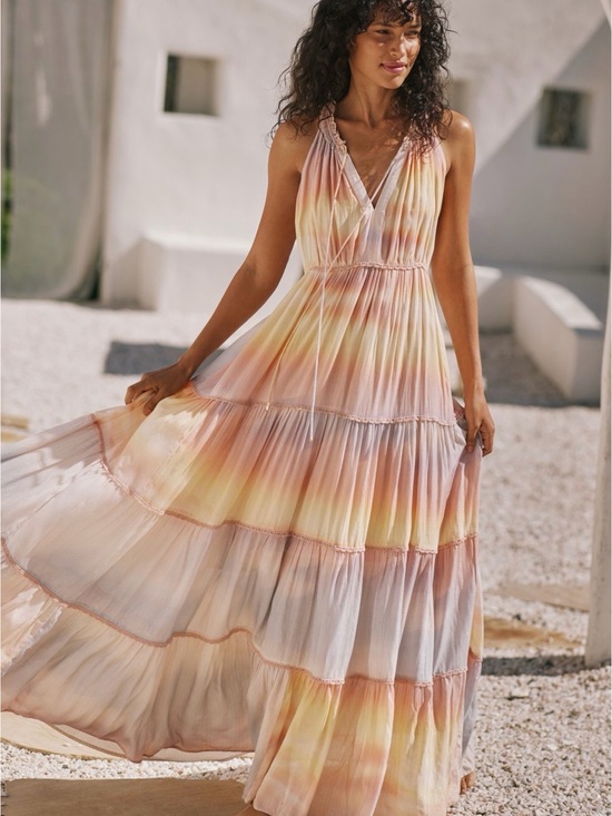 PQ Swim Dresses & Skirts - PQ Anthropology Tiered Maxi Dress